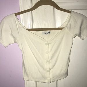 💙Fashionnova off the shoulder crop top💙